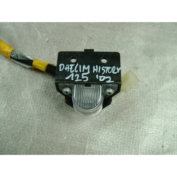 Daelim History 125 2002 rendszámtábla világítás