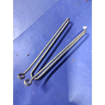 KTM GS125 1986 fékcső tartó Bremsleitung halter Brake