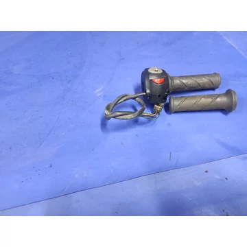 Peugeot-Elystar-50-TSDI-2005-2011 gázkar markolat pár jobb kormány kapcsoló Gasgriff Lenkerschälter handle switch trottle grip