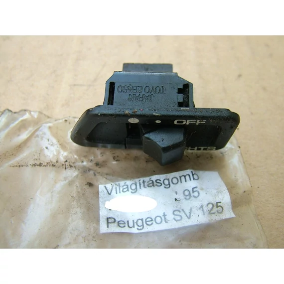 Peugeot SV 125 1995 világítós nyomógomb