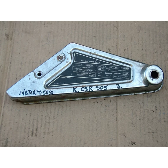 Kawasaki CSR 305 1981 jobb lábtartó konzol