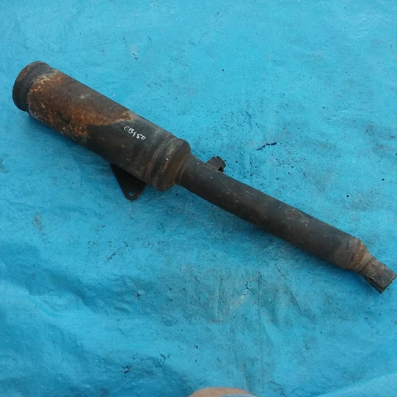 Honda CB450S PC17 1986 bal kipufogó dob Auspufftoppf Schalldämpfer exhaust silencer