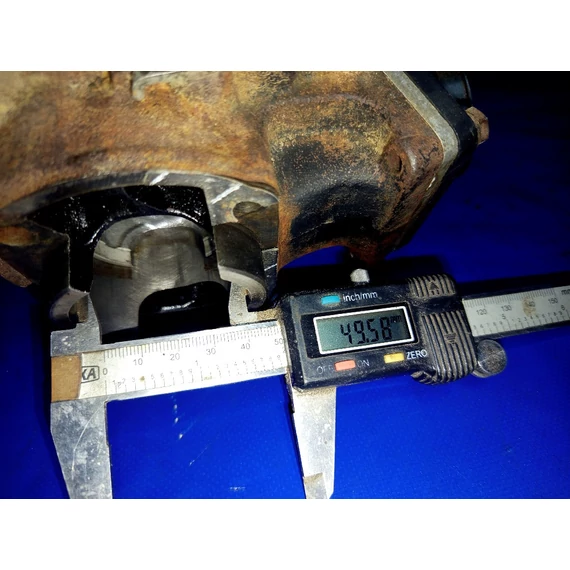 Yamaha DT 80 LC2 1993 53V 49,5mm gyári henger original Zylinder cylinder