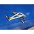 Kép 1/3 - Kawasaki KLE500 1997 hátsó lábtartó Fußrasste hinten rear foot rest